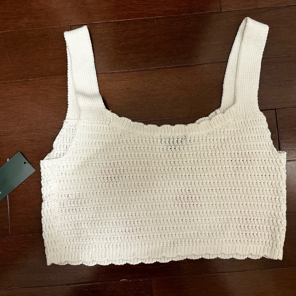 Wild Fable 🌺 Crocheted Tank Top - Picture 2 of 4
